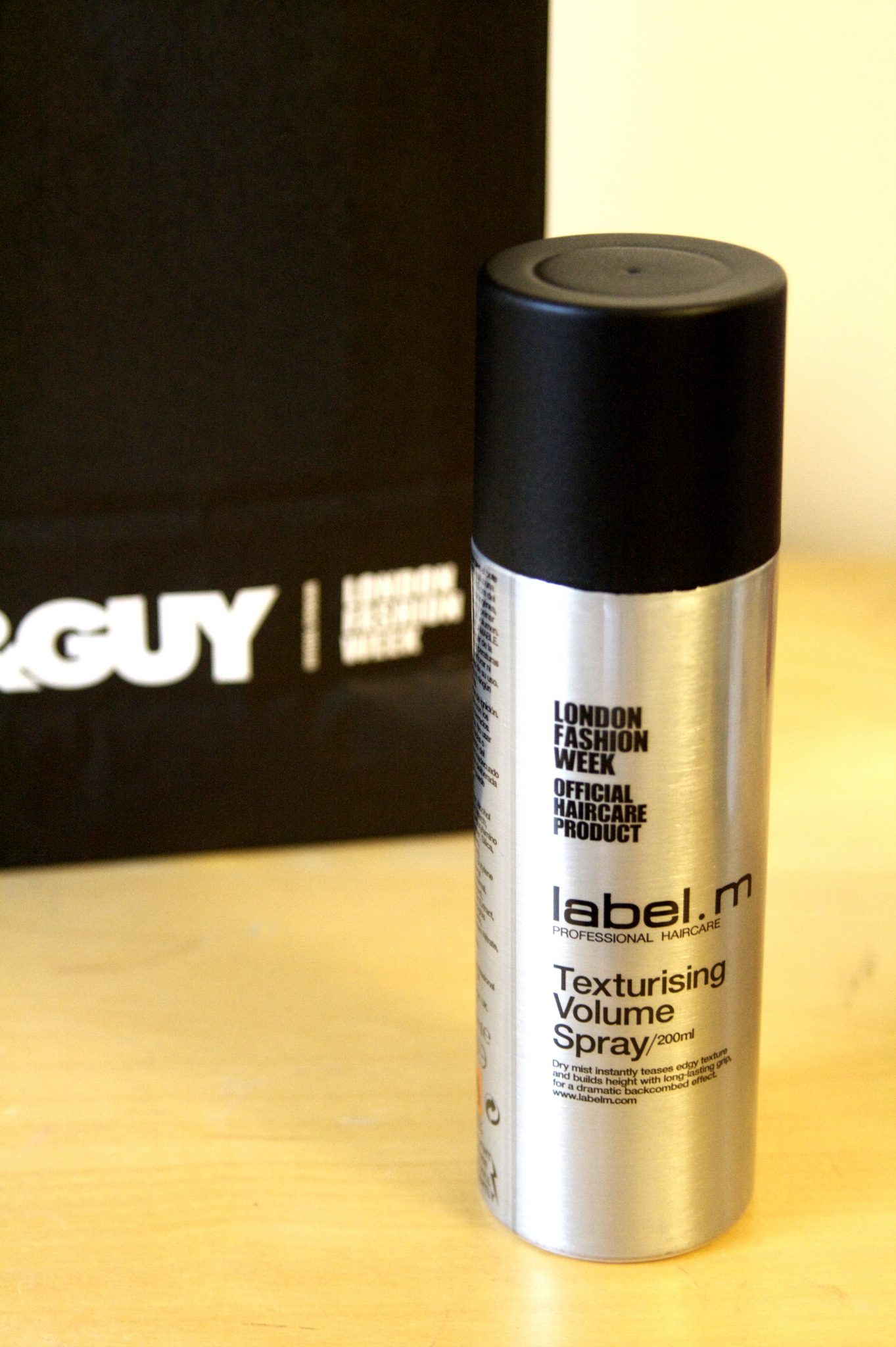 Toni and Guy Label M hair styling and hair care products. Official hair care for London Fashion Week. Volume Foam, honey and oat shampoo conditioner, hair perfume, texturising volume spray. Manchester fashion and lifestyle blog.