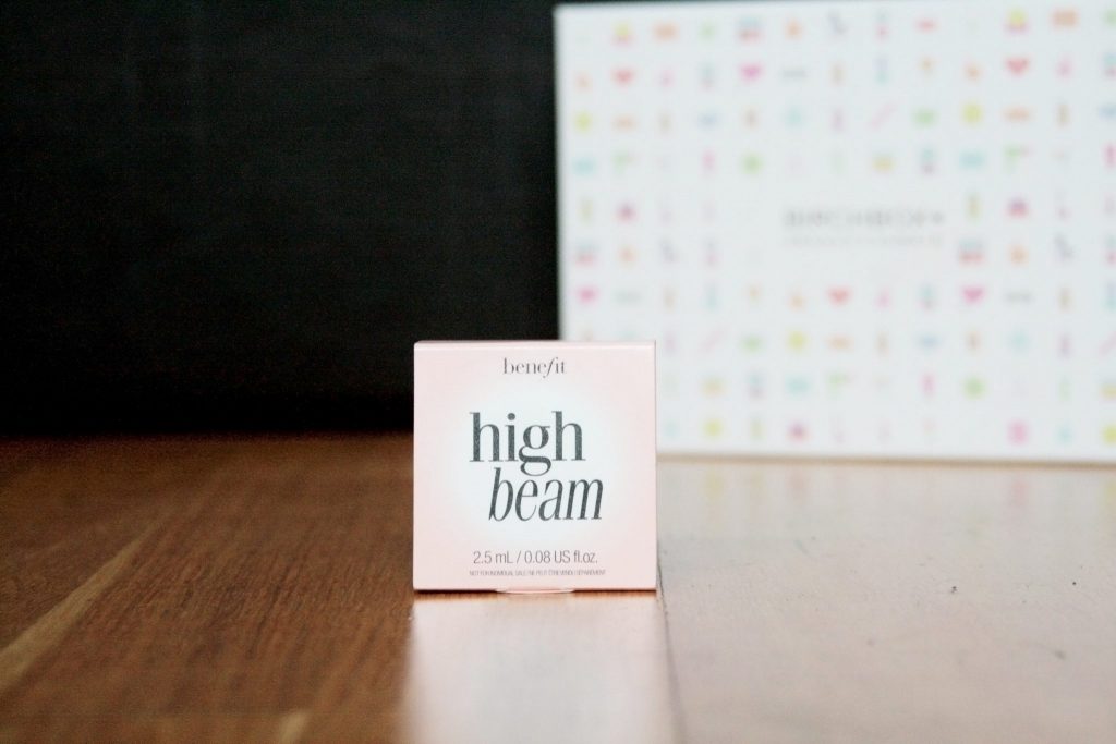 Manchester based fashion and lifestyle blogger. August Birchbox subscription beauty box review. Benefit High Beam