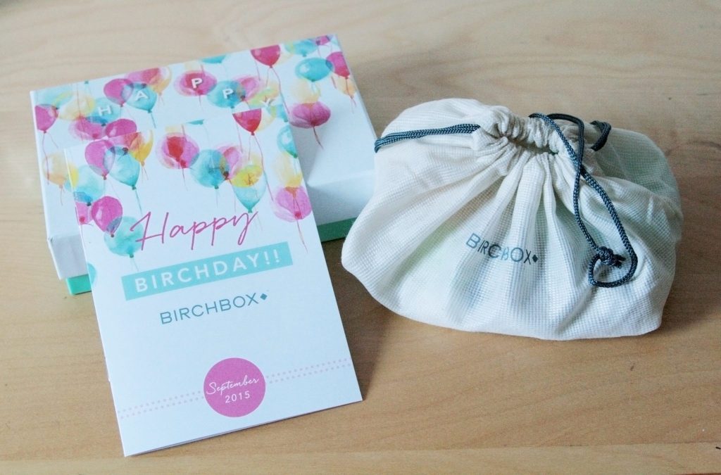 Laura Kate Blog - manchester based fashion and lifestyle blog. September subscription box - Birchbox Birchday