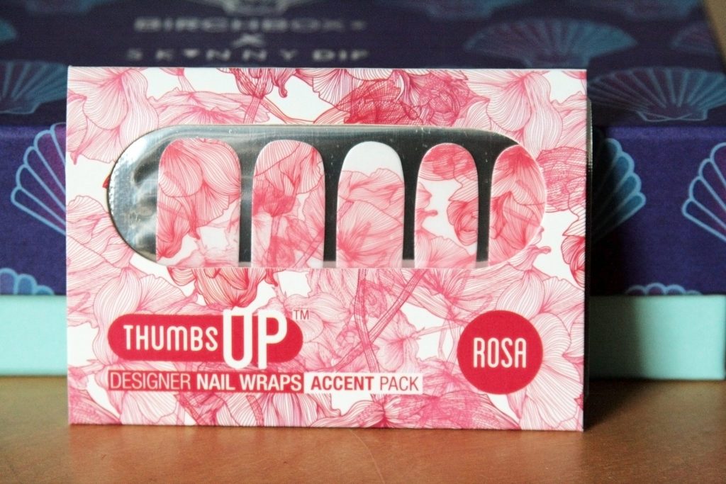 Manchester based fashion and lifestyle blog. November Birchbox - Birchbox X Skinnydip London. Thumbs up Rosa designer nail wraps. Subscription box review