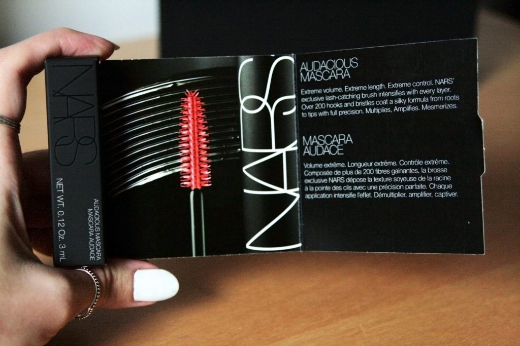 Manchester based fashion and lifestyle blog. Nars x Glossybox review. The Multi stick, Orgasm blush, audacious mascara, black moon eyeliner, Rikugien satin lip pencil.