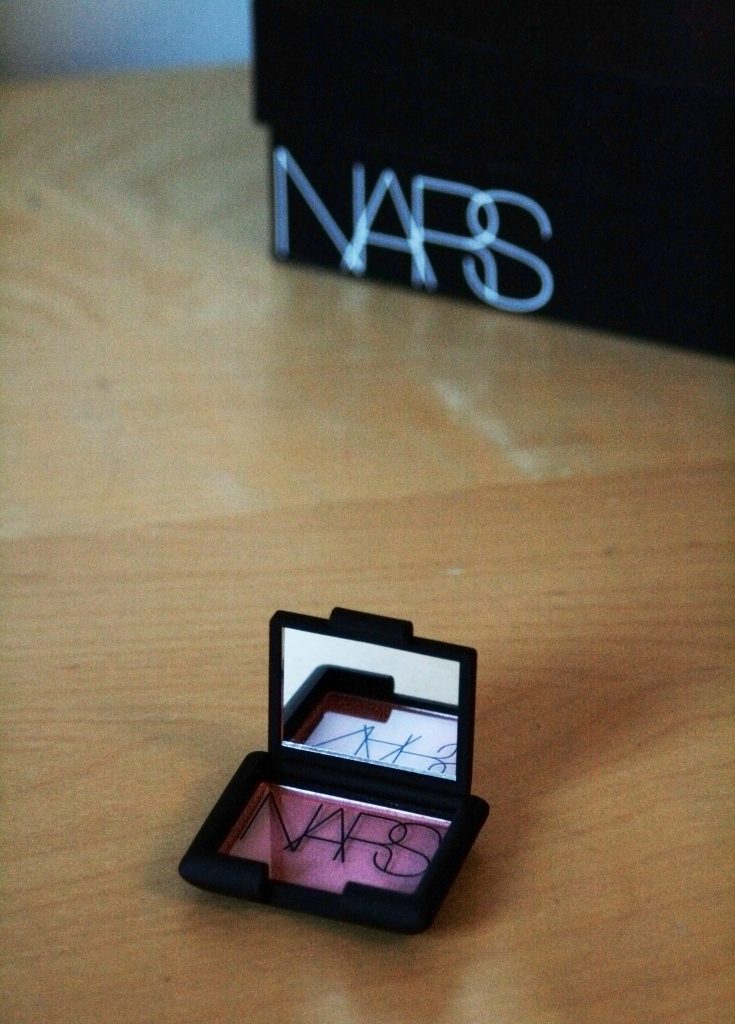 Manchester based fashion and lifestyle blog. Nars x Glossybox review. The Multi stick, Orgasm blush, audacious mascara, black moon eyeliner, Rikugien satin lip pencil.