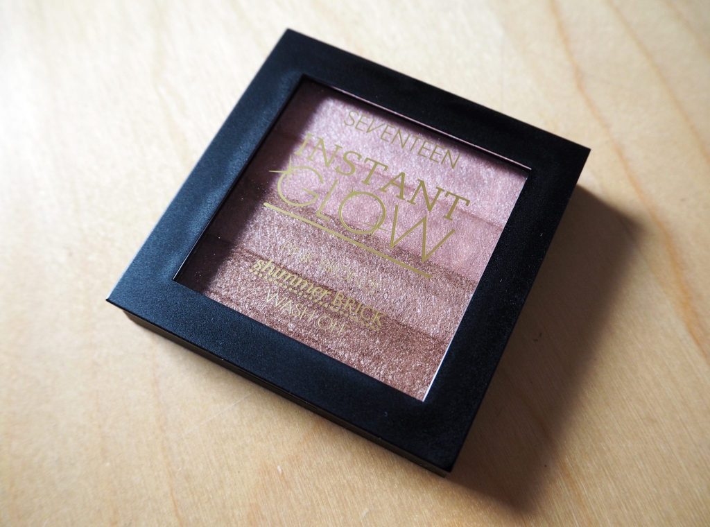 Seventeen Instant Glow Highlighter Palette - Bobbi Brown Shimmer Brick Dupe