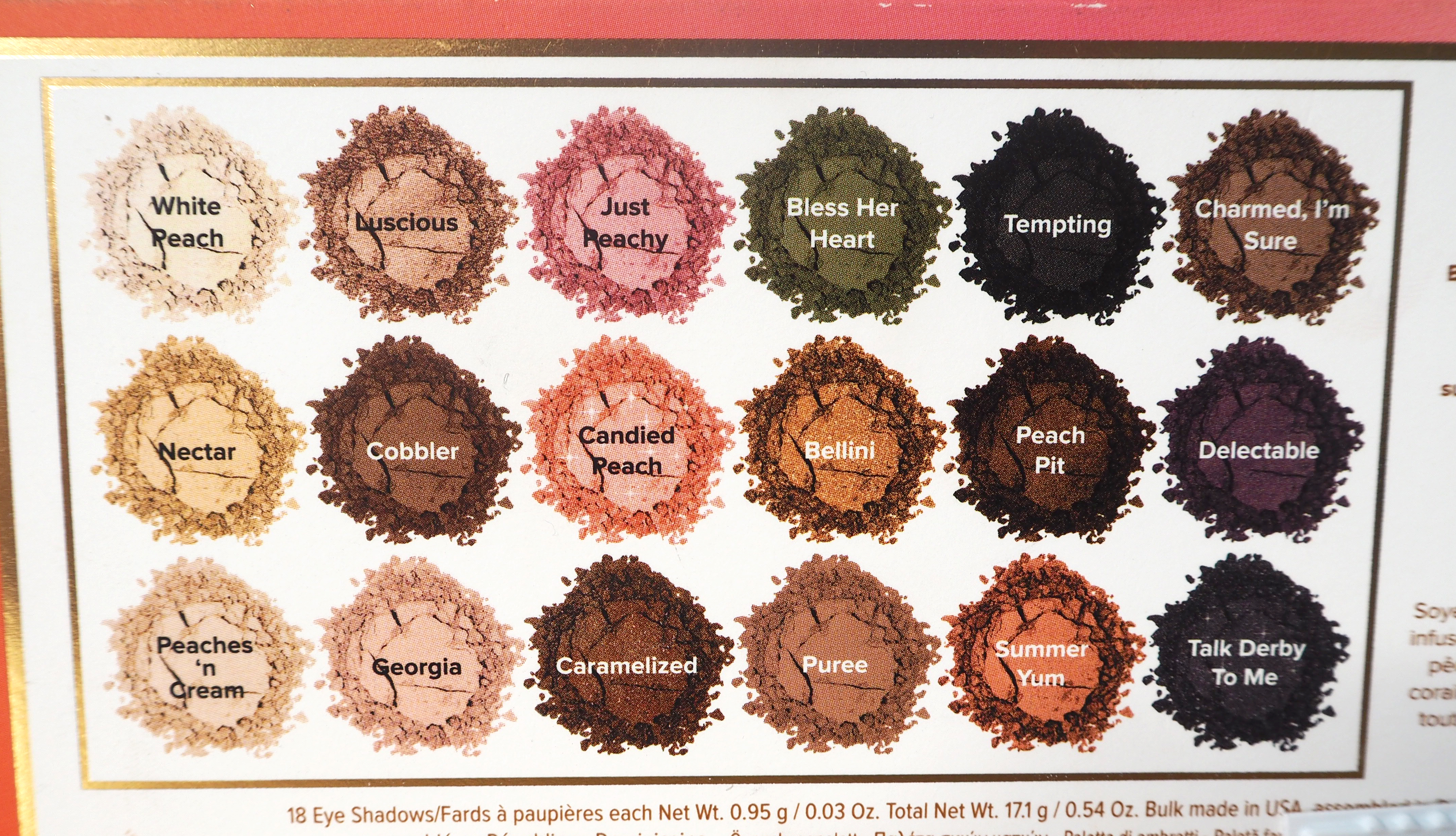 Too Faced Sweet Peach Palette Swatches and Review