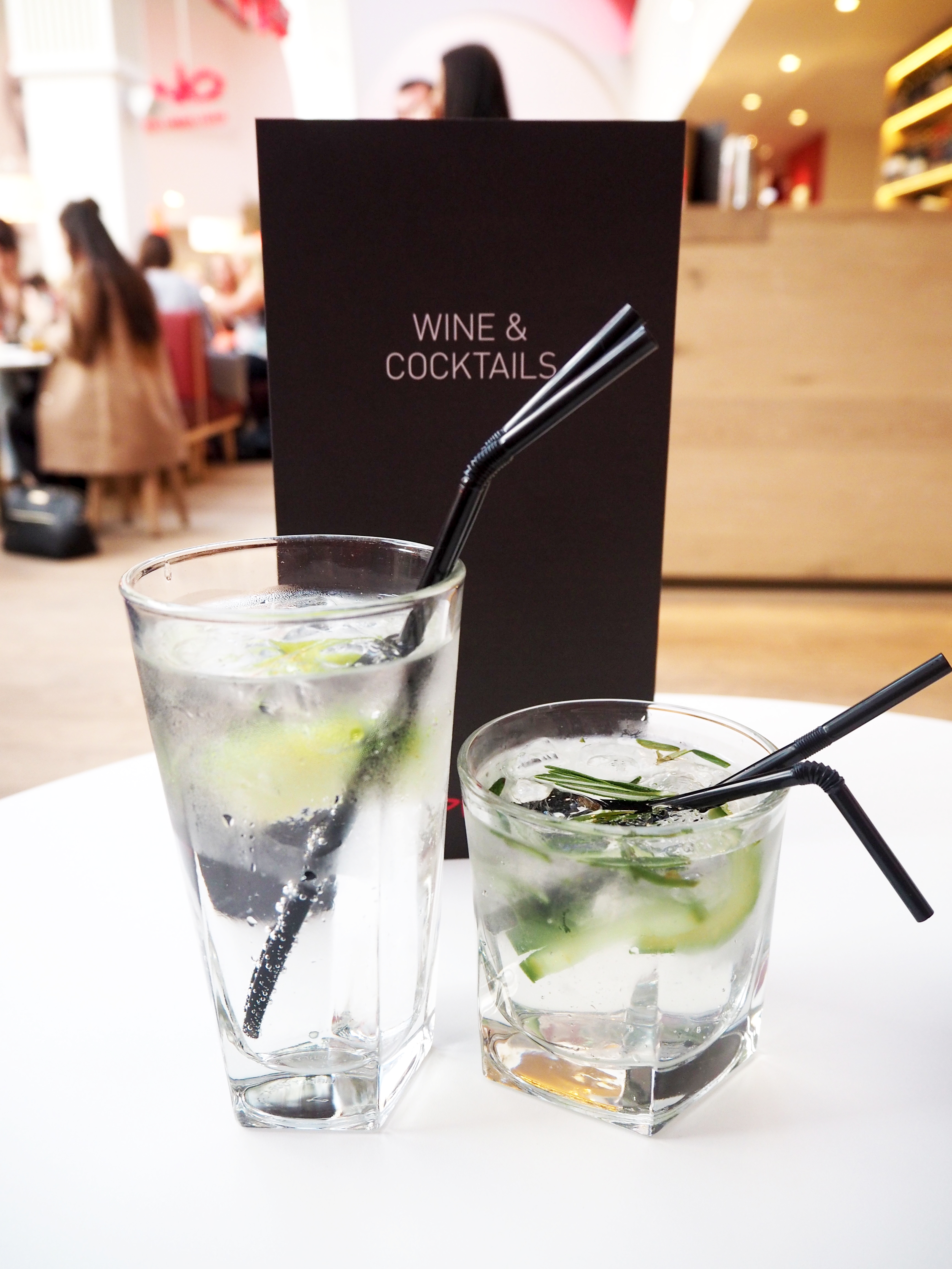 Vapiano UK new cocktail menu launch - Manchester event & review