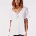 misguided white tee