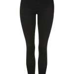 topshop black joni jean