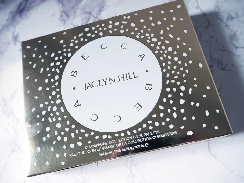 Jaclyn Hill X Becca Champagne Collection face pallet swatches and review