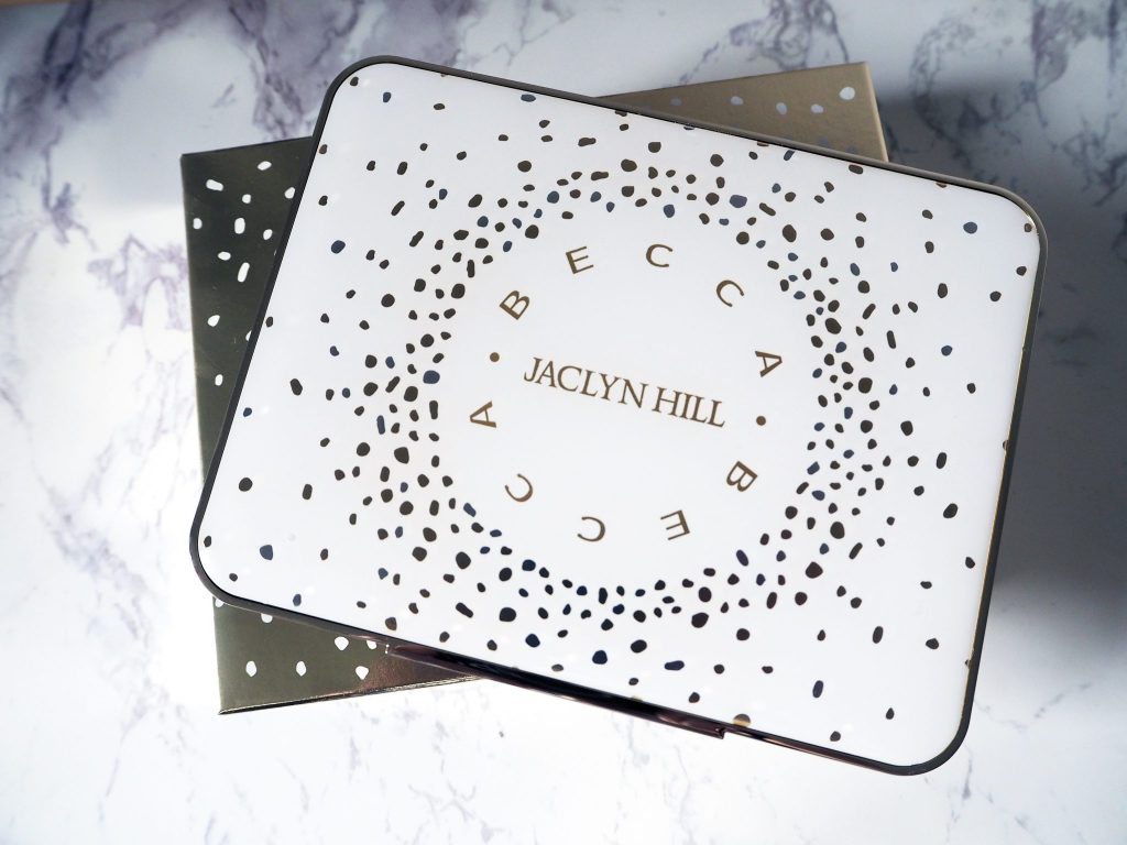 Jaclyn Hill X Becca Champagne Collection face pallet swatches and review