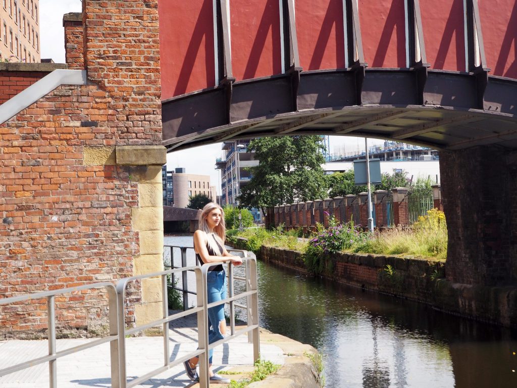 Manchester fashion blogger outfit post - Lasula Jeans and Topshop Bodysuit