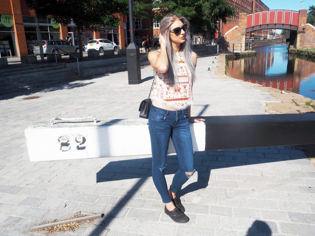 Manchester Fashion and Lifestyle Blogger - Outfit post featuring H&M X Coachella vest