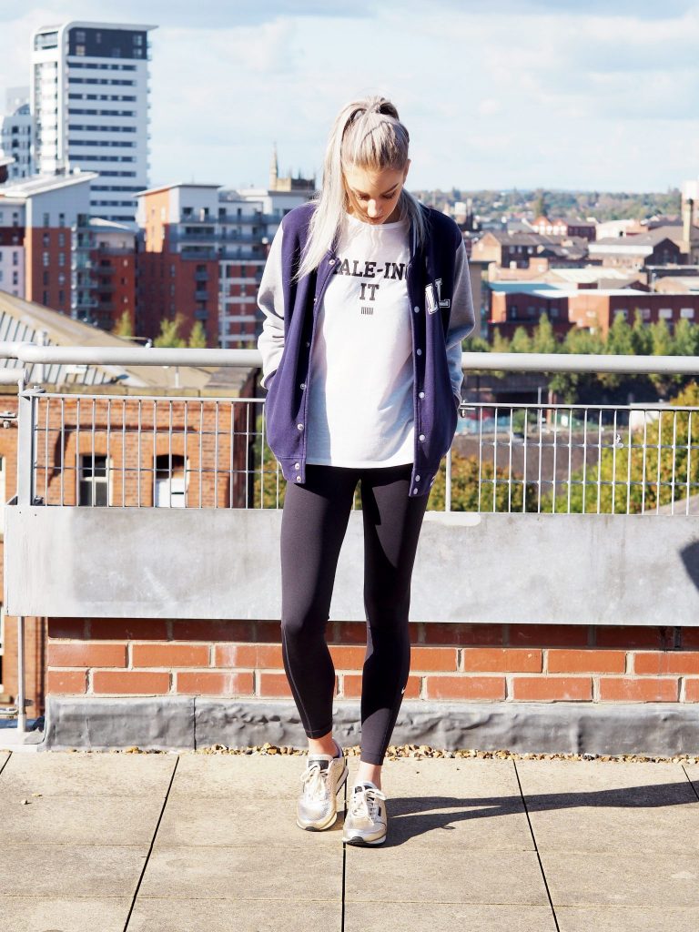 Woden metallic trainers from Tessuti | Manchester based fashion and lifestyle blogger - outfit post