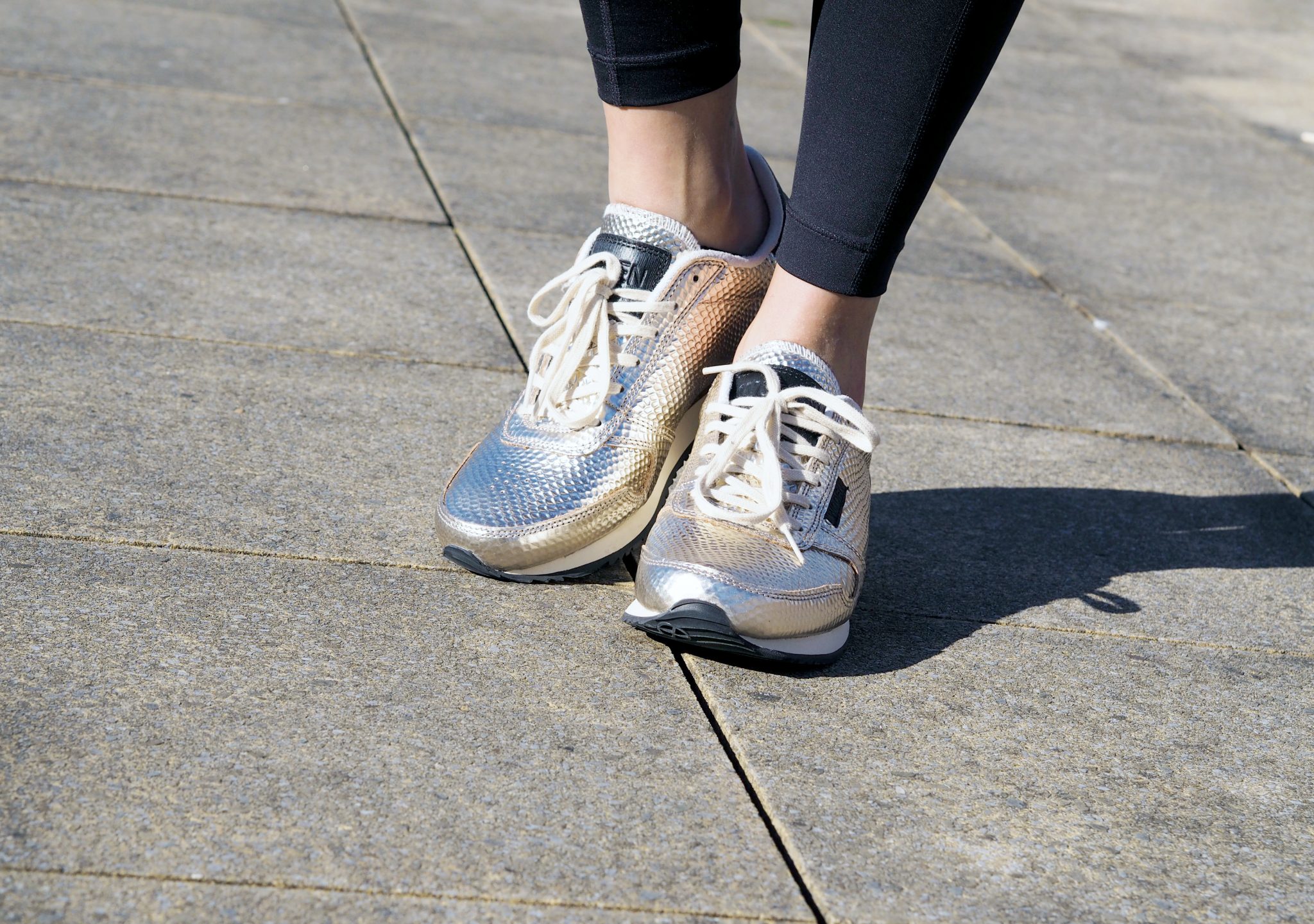Woden metallic trainers from Tessuti | Manchester based fashion and lifestyle blogger - outfit post