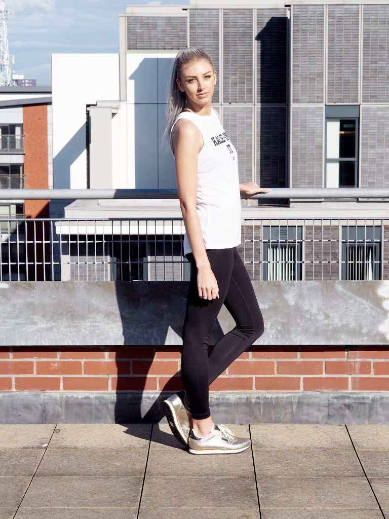 Woden metallic trainers from Tessuti | Manchester based fashion and lifestyle blogger - outfit post