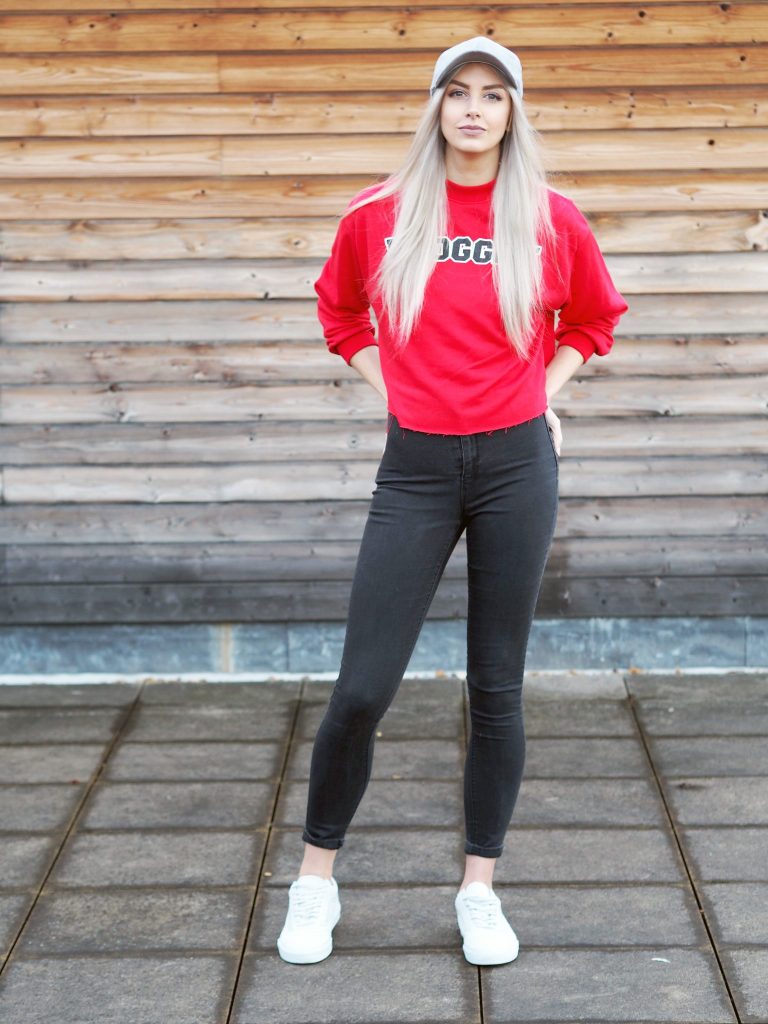 Laura Kate Lucas - Manchester Fashion and Lifestyle Blogger | Casual Outfit Post Featuring Zaful Sweater, Cap and Bodysuit