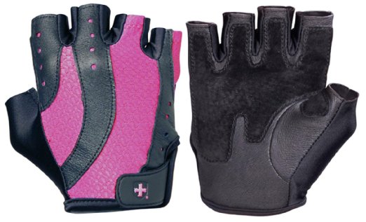 Contraband Pink Label 5137 Womens Weight Lifting Gloves w/Grip-Lock Padding (Pair)