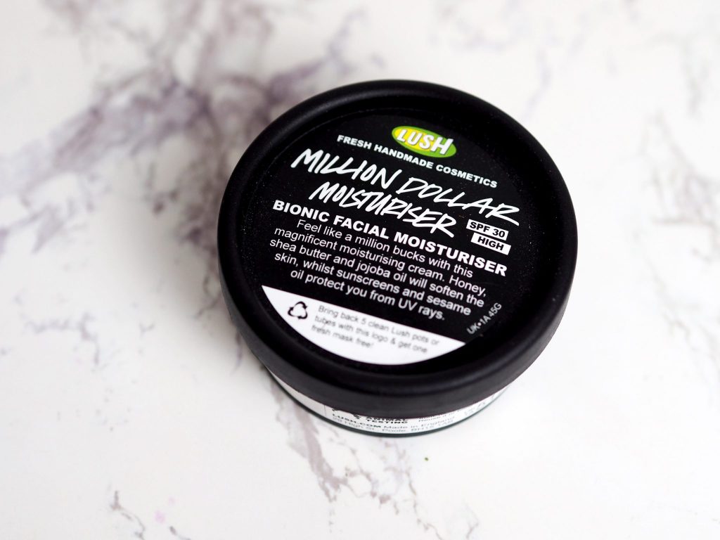 Laura Kate Lucas - Manchester Fashion, Beauty and Lifestyle Blogger | Lush Million Dollar Moisturiser Product Review