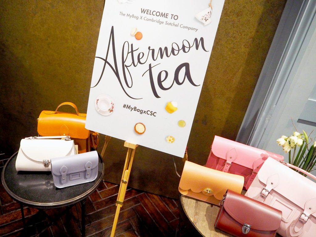 Laura Kate Lucas - Manchester Fashion and Lifestyle Blogger | My Bag x Cambridge Satchel Company Launch - Personalised Handbags and Afternoon Tea