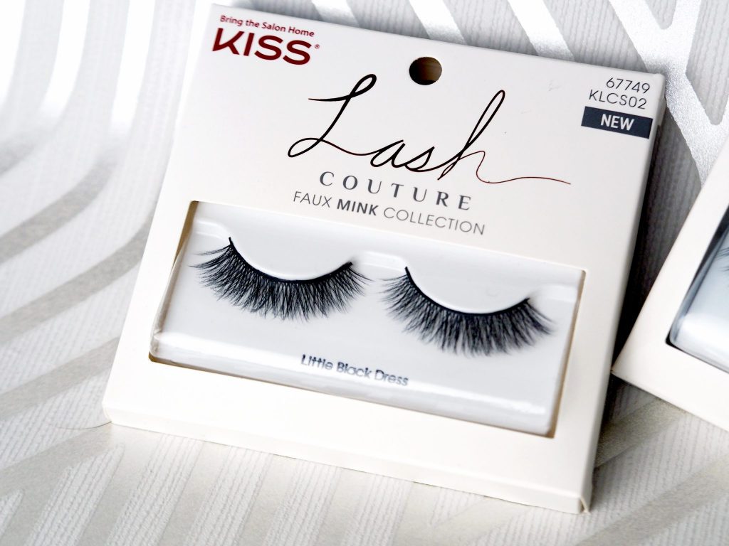 KISS Lash Couture Faux Mink False Eyelashes, Little Black Dress, 4