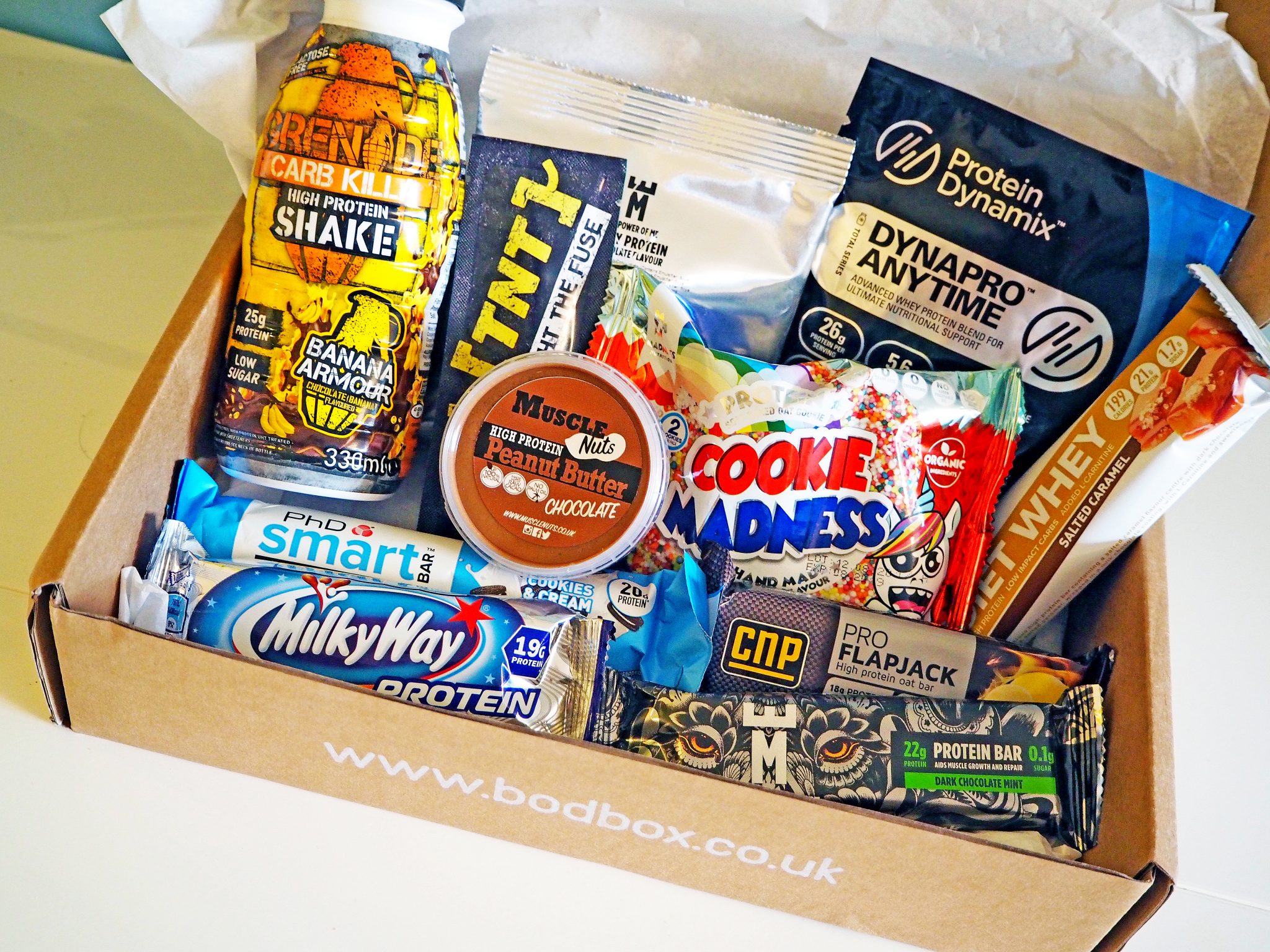  The BroBox Healthy Snack Fitness Care Package Box