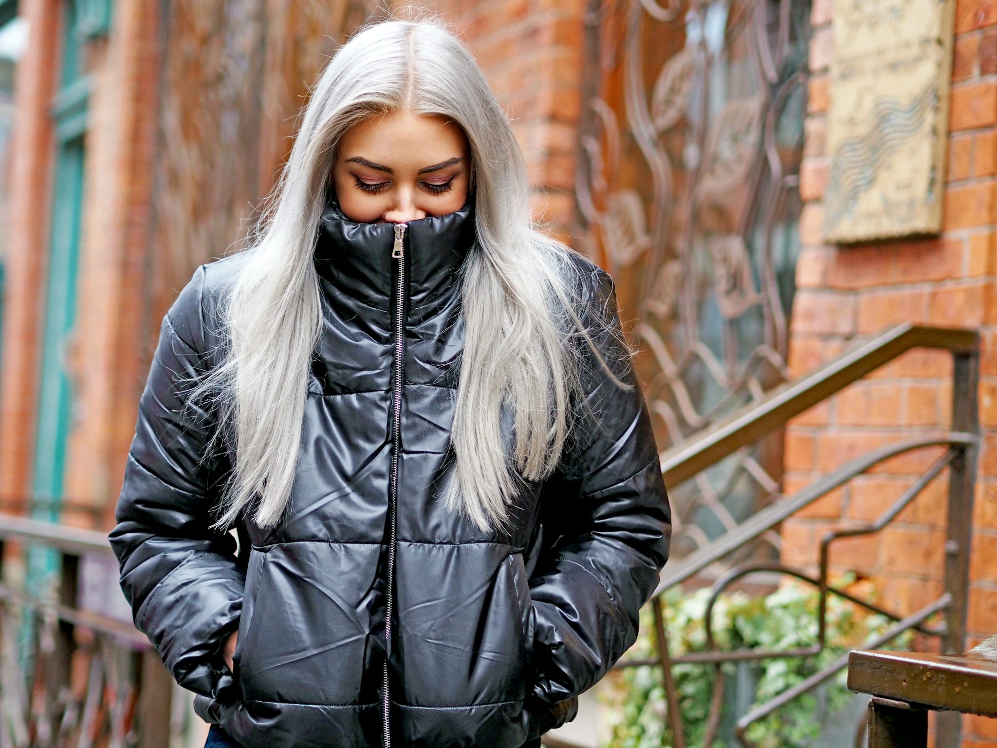 Laura Kate Lucas - Manchester Fashion, Lifestyle and Beauty Blogger | Lasula Outfit - Bad Girls Club Tee, Boots and Cropped Puffer Jacket