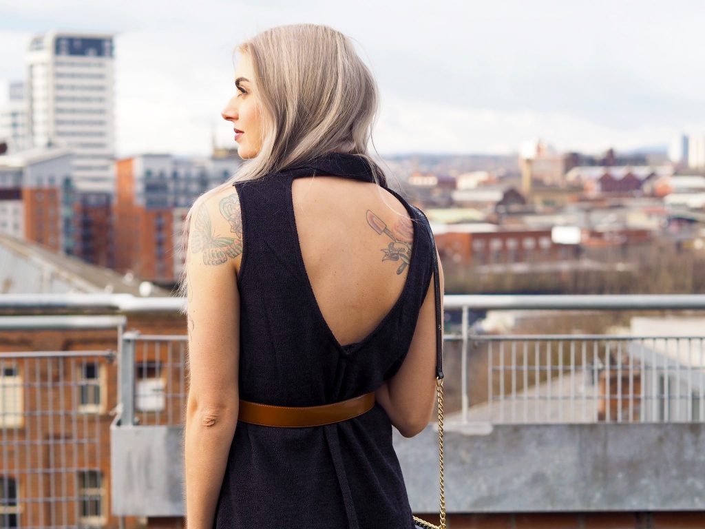 Laura Kate Lucas - Manchester Fashion, Lifestyle and Style Blogger | Tobi Collaboration High Neck Shift Dress Outfit