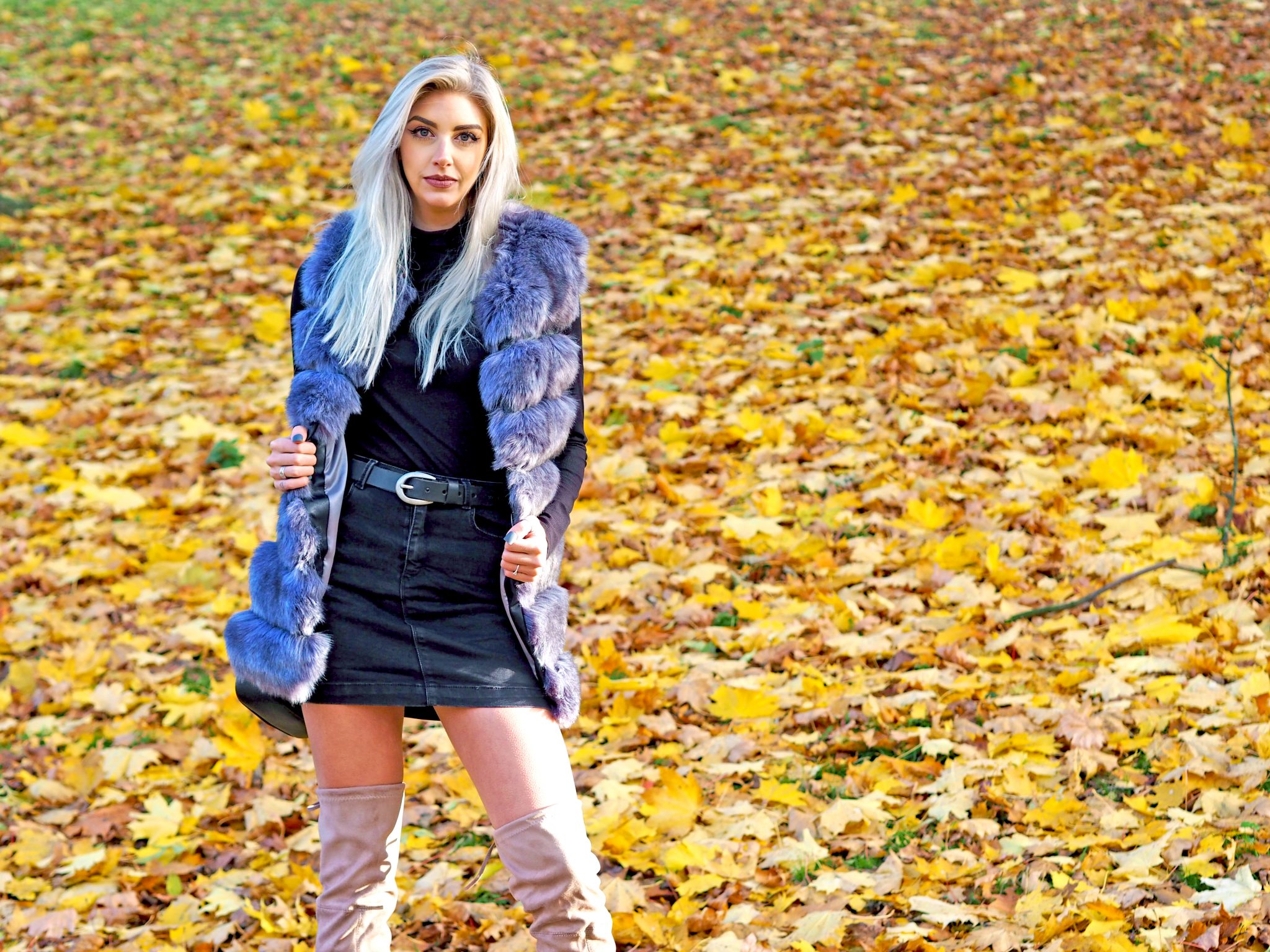 Laura Kate Lucas - Manchester Fashion, Lifestyle and Travel Blogger | Cari's Closet Gilet and Over the Knee Boots Winter Outfit Style