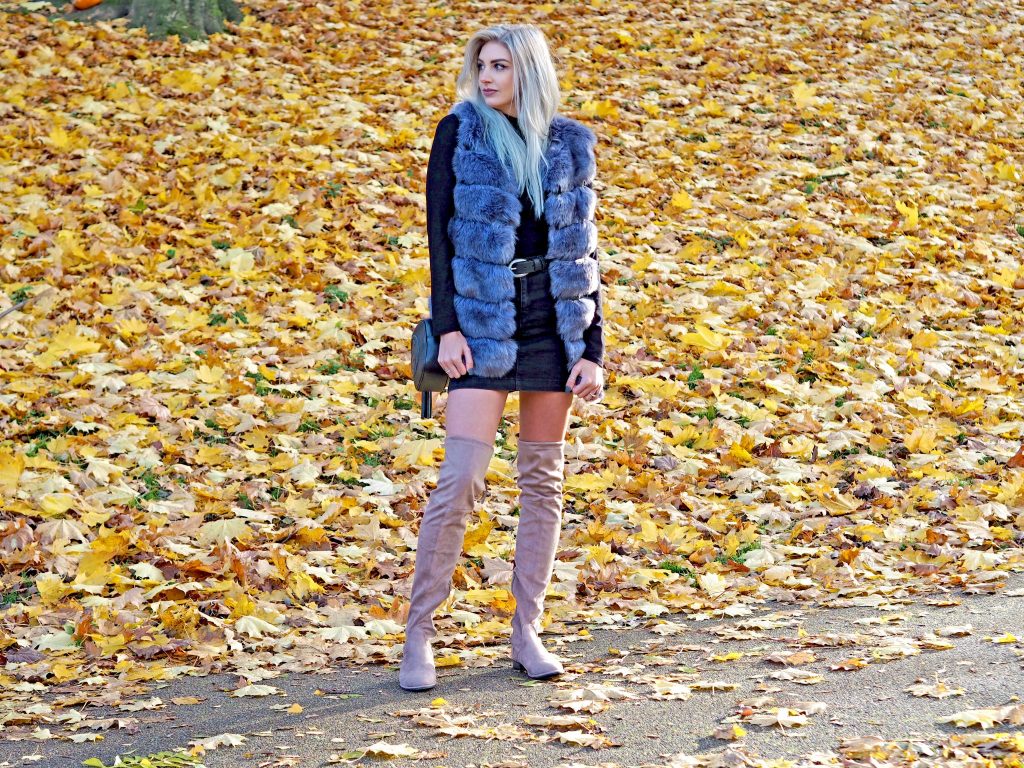 Laura Kate Lucas - Manchester Fashion, Lifestyle and Travel Blogger | Cari's Closet Gilet and Over the Knee Boots Winter Outfit Style