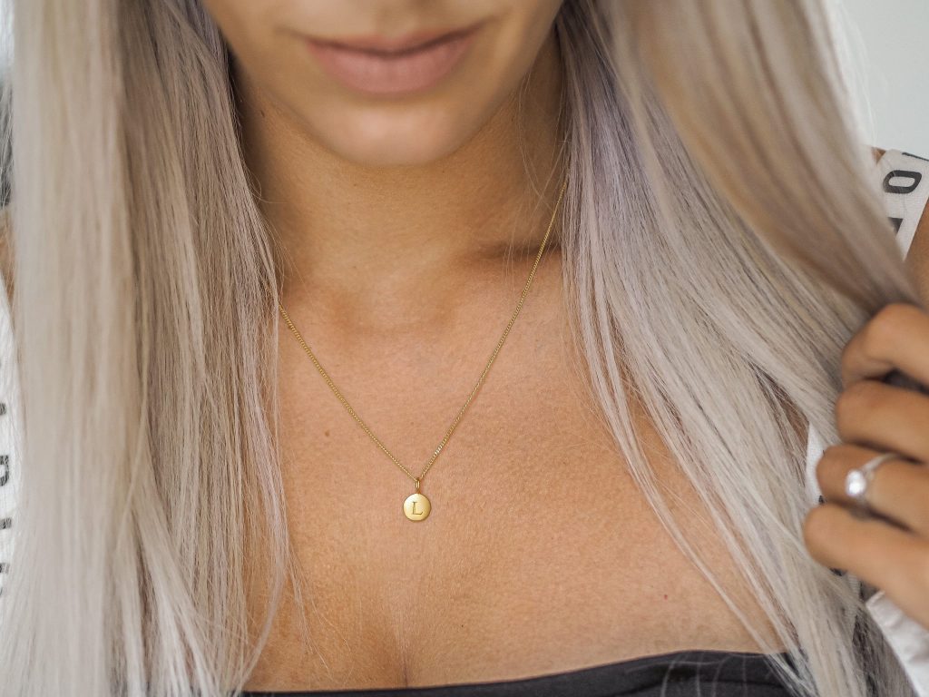 Laura Kate Lucas - Manchester Fashion, Food and Lifestyle Blogger | Jewel Editions Initial Necklace Jewellery