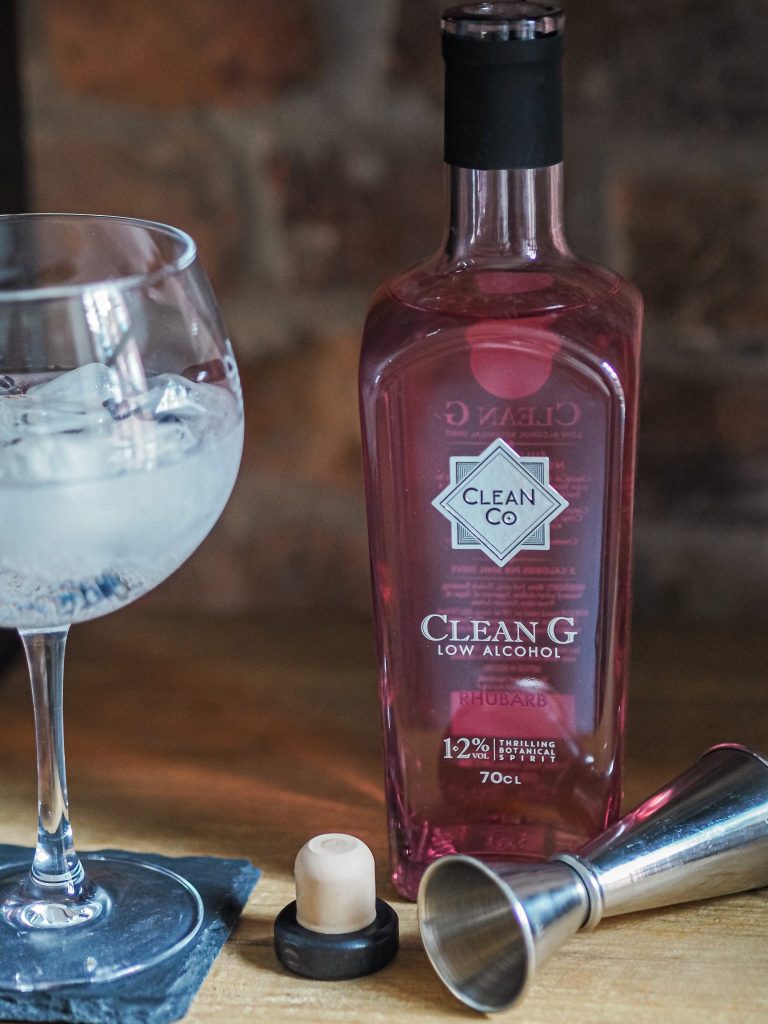 Laura Kate Lucas - Manchester Lifestyle, Food and Drink Blogger | CleanCo Low Alcohol Spirit - CleanGin Rhubarb Holland and Barrett