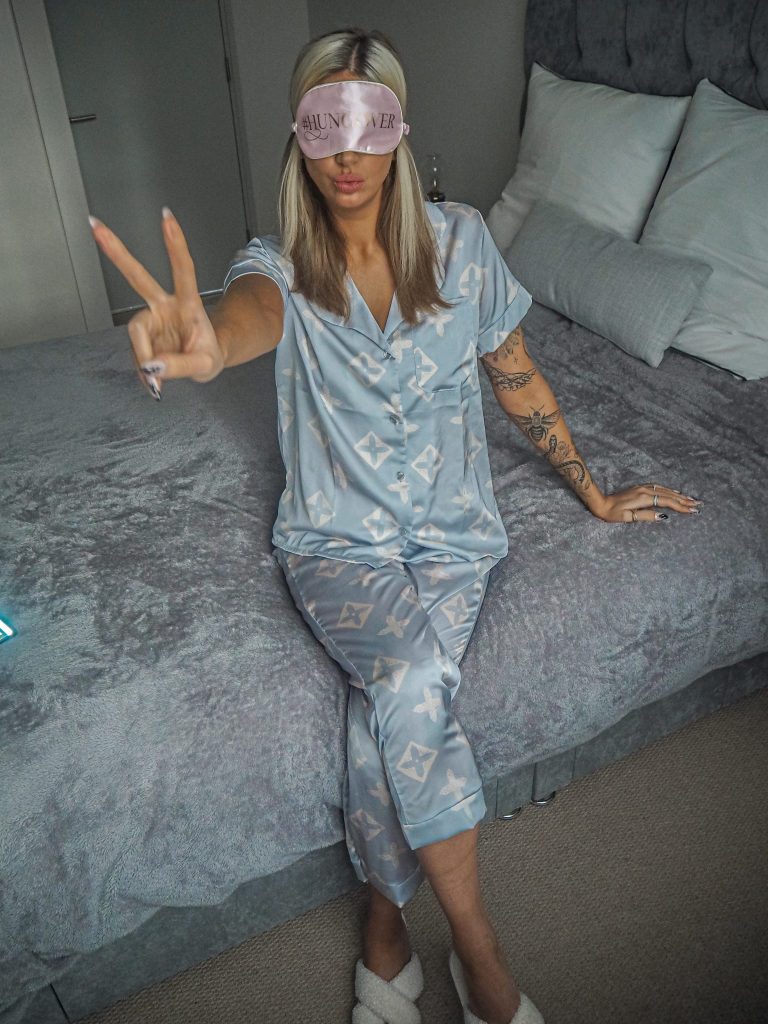 Laura Kate Lucas - Manchester Fashion, Beauty and Lifestyle Blogger | Katch Me Monogram Pyjama Set