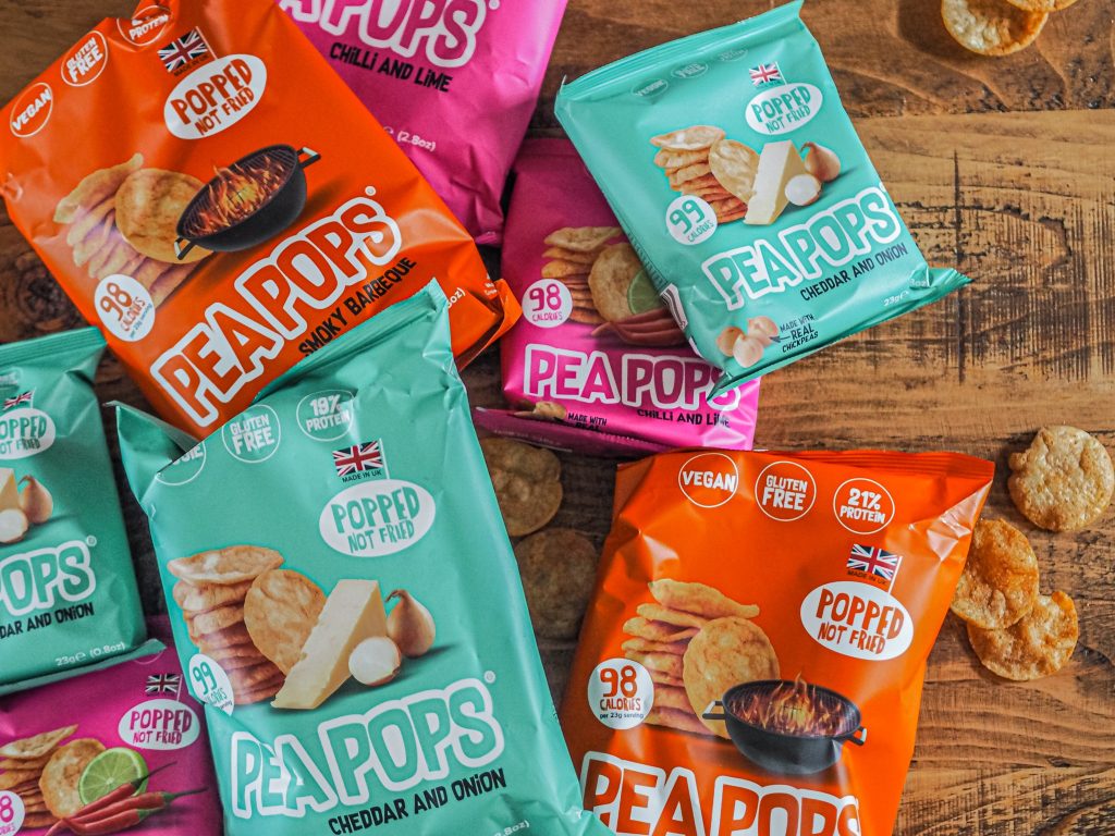 Laura Kate Lucas - Manchester Food, Fashion and Lifestyle Blogger | Pea Pops Healthy Snack Chickpea Crisps