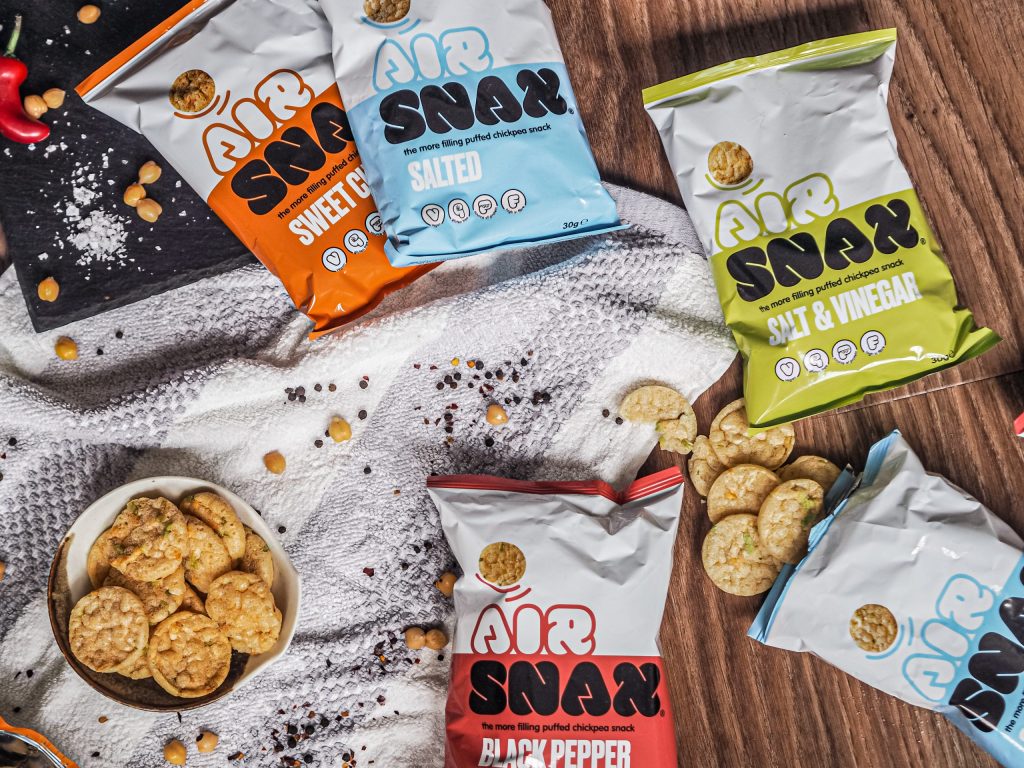 Laura Kate Lucas - Manchester Food, Drink and Lifestyle Blogger | Airsnax Healthy Chickpea Snack Review