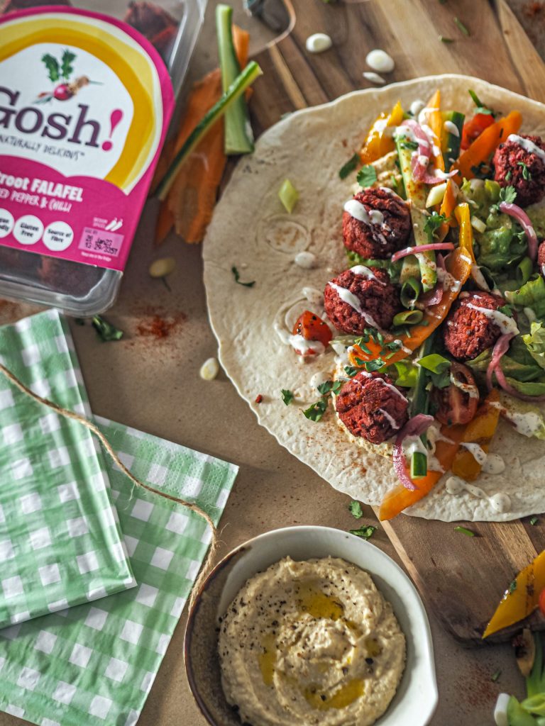 Laura Kate Lucas - Manchester Food, Fashion and Travel Blogger | Gosh Falafel Wraps for Veganuary