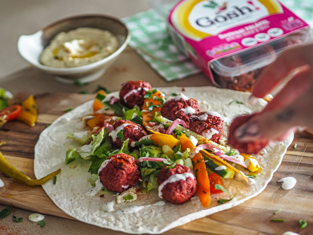 Laura Kate Lucas - Manchester Food, Fashion and Travel Blogger | Gosh Falafel Wraps for Veganuary