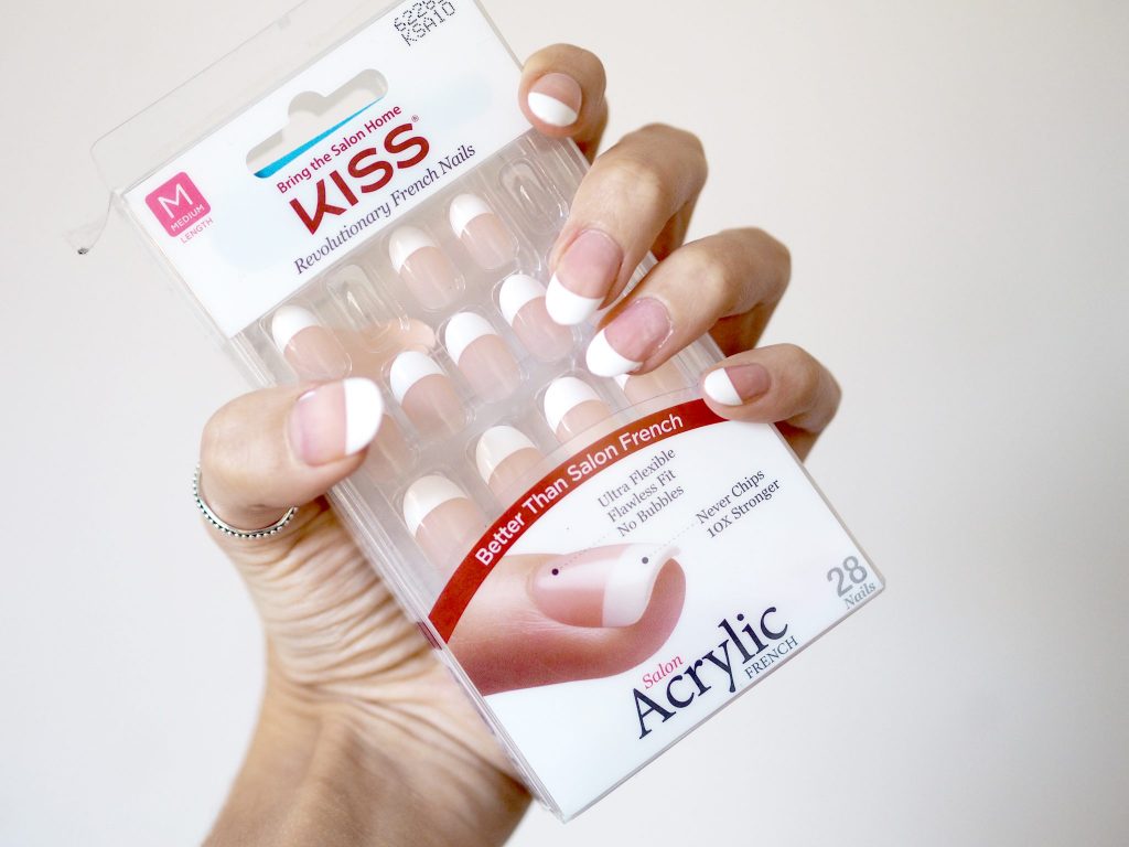 2. Kiss Salon Acrylic Nude Nails - wide 5