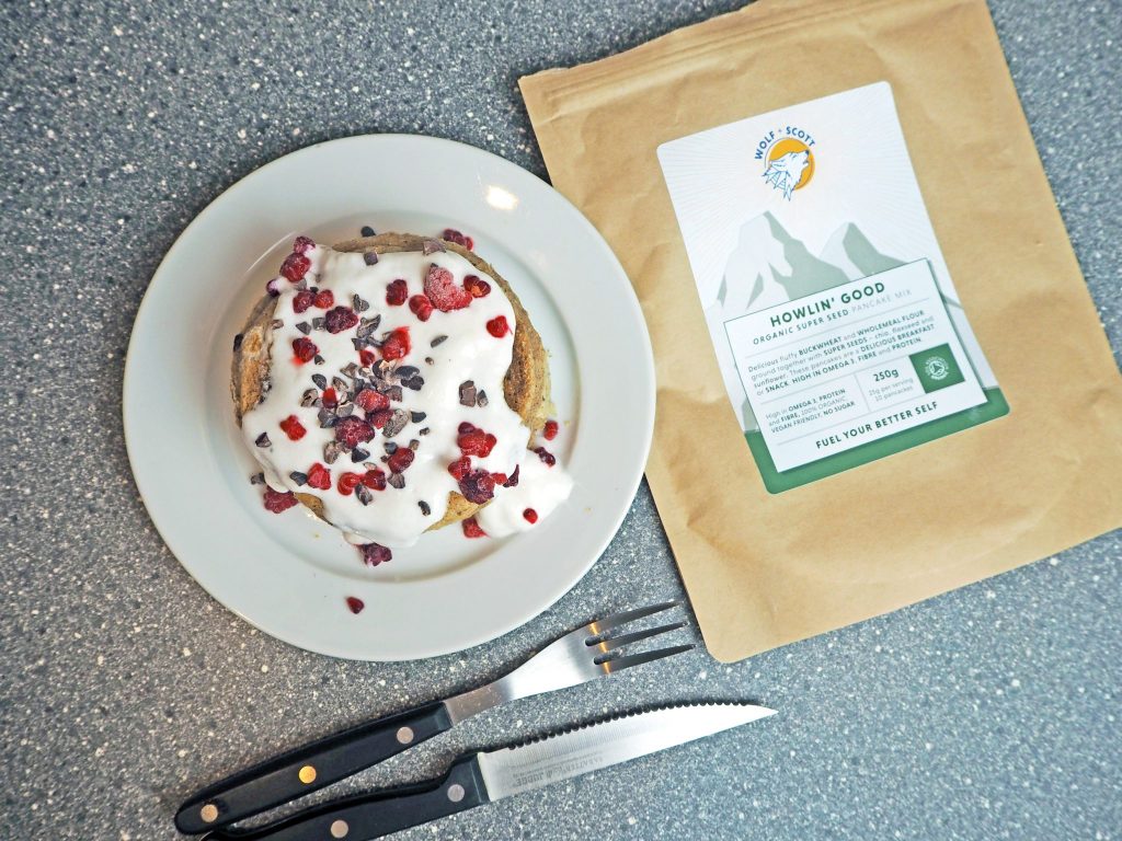 Laura Kate Lucas - Manchester Food, Fashion and Travel Blogger | Wolf + Scott Organic Vegan Pancake Mix - Recipe and Review