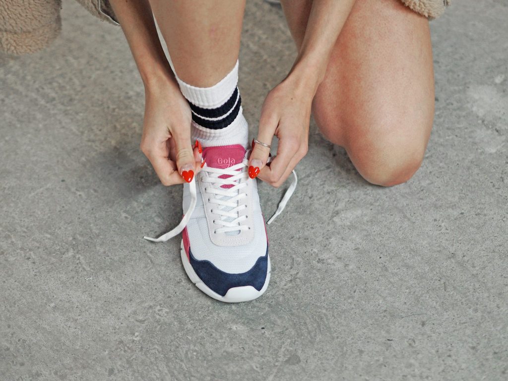 The Dad Trainer Trend SS19 with Gola Classics Laura Kate Lucas