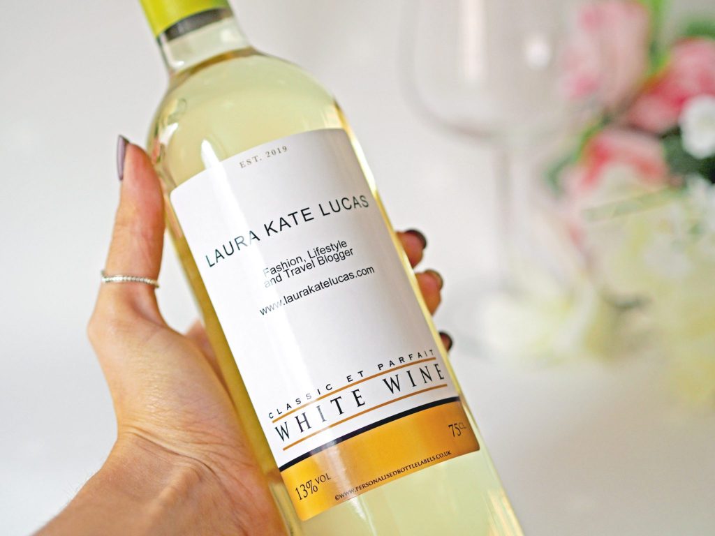 Laura Kate Lucas - Manchester  Fashion, Lifestyle and Wedding Blogger | Personalised Wine - Personalised Bottle Labels 