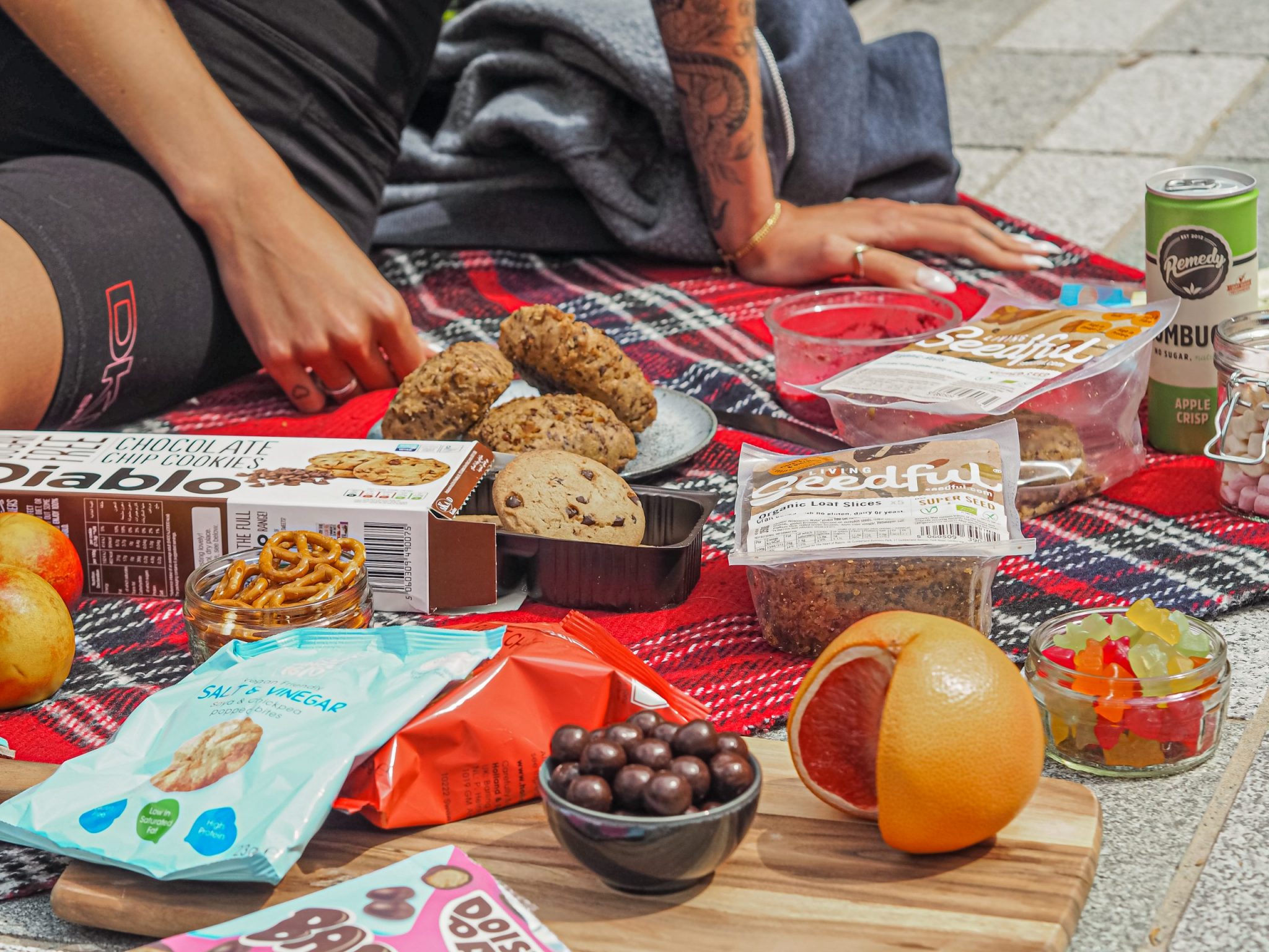Healthy Picnic Essentials from Holland and Barrett Laura Kate Lucas