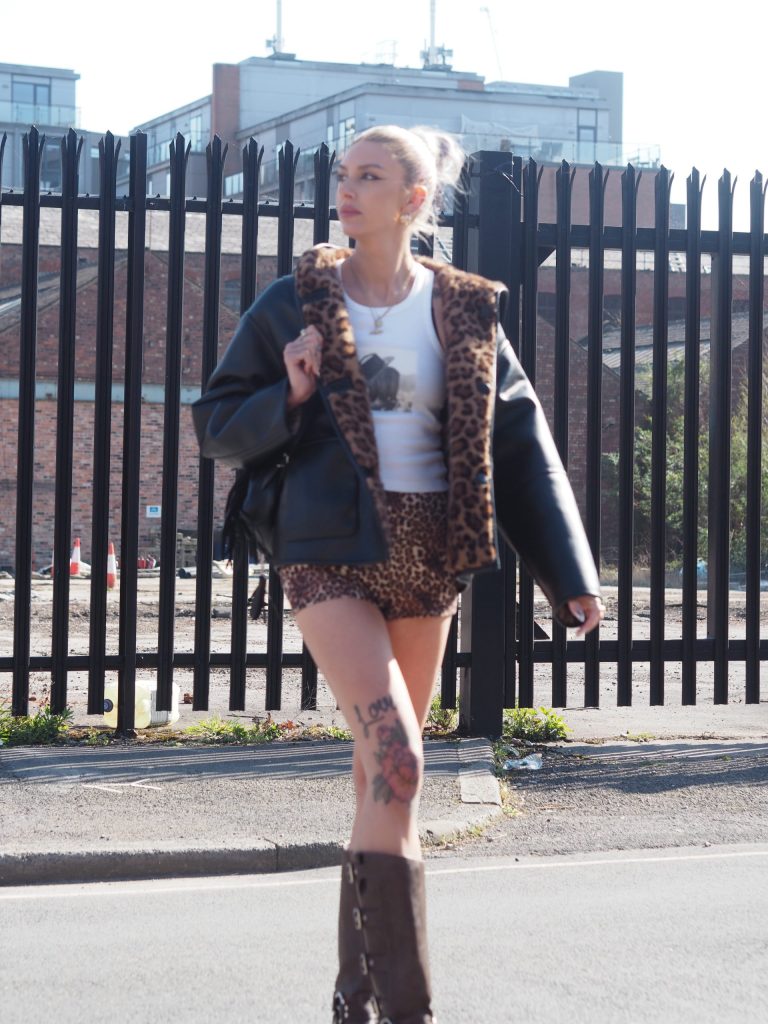 Laura Kate Lucas - Manchester Influencer - Very Fashion Styling Jackets Leopard
